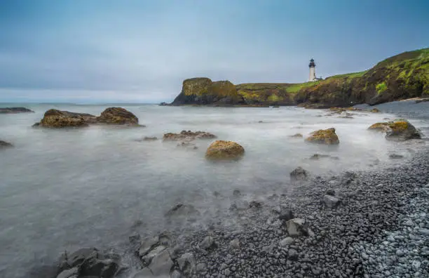 Photo of Yaquina Head Lighthouse, Oregon, USA
