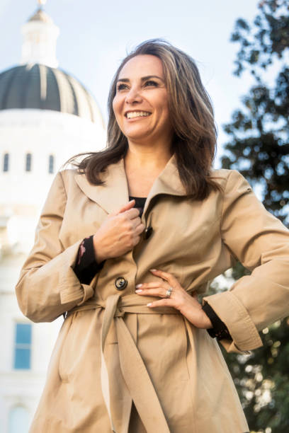 istock Smiling Hispanic Mature Female Politician 956258896