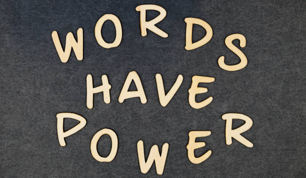 istock Words have power on wooden words blocks. 956258944