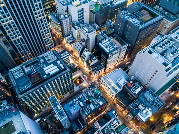 istock The aerial view of skyscraper 956262316