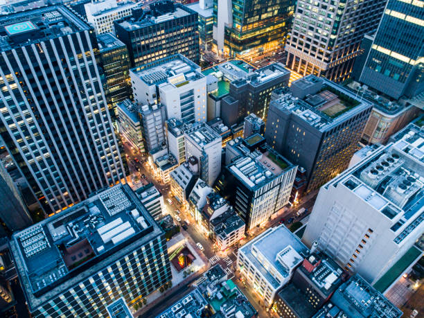 istock The aerial view of skyscraper 956262318