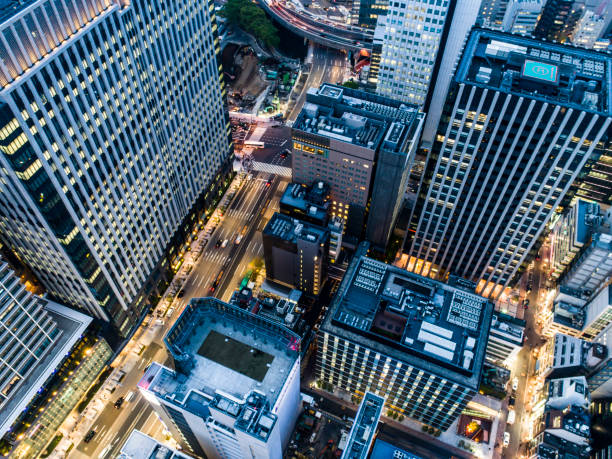 istock The way surrounded by huge buildings 956262410