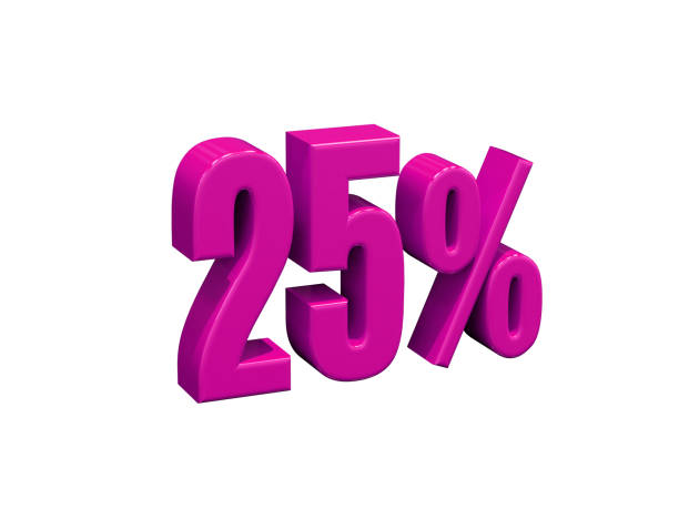 istock 25 Percent Sign 956262772