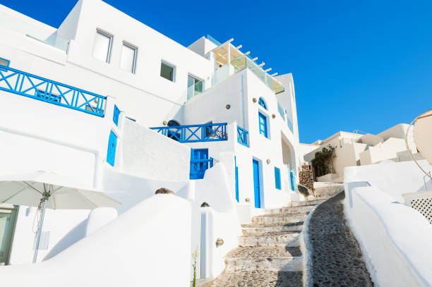 istock Traditional greek architecture on Santorini island, Greece. 956281746