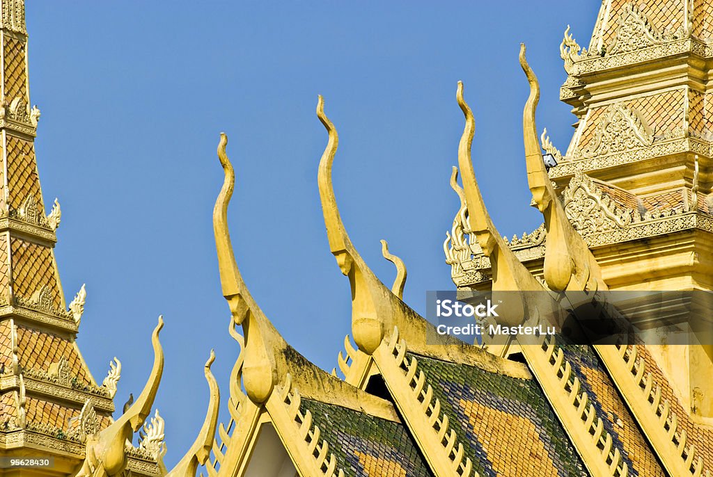 Palais Royal, Pnom Penh. - Lizenzfrei Phnom Penh Stock-Foto