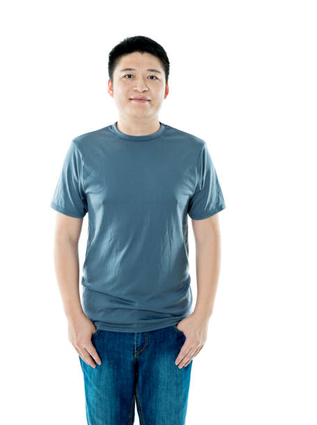 istock Young asian man isolated on white background 956284964