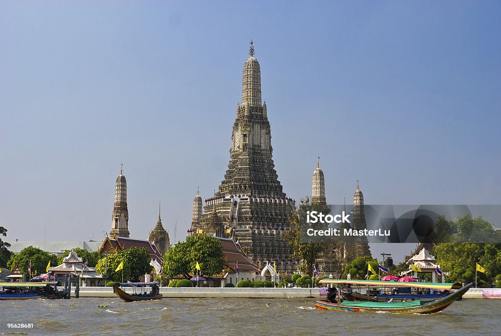 Krieg Arun, Bangkok, Thailandia. - Lizenzfrei Anlegestelle Stock-Foto