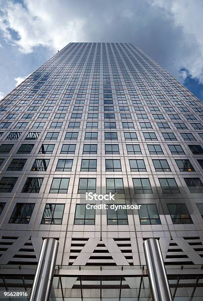 Corporate Skyscraper In A City Financial District Stock Photo - Download Image Now - Architecture, Blue, Building Exterior