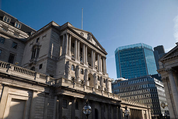 Bank of England, London stock photo