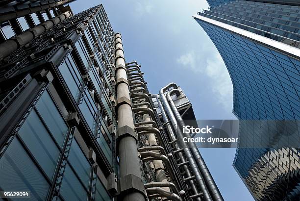 Lloyds Of London City Financial District Skyscrapers Stock Photo - Download Image Now