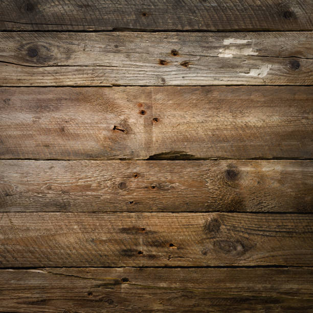istock Natural wood texture for background. Copy space, banner. Square crop 956295924