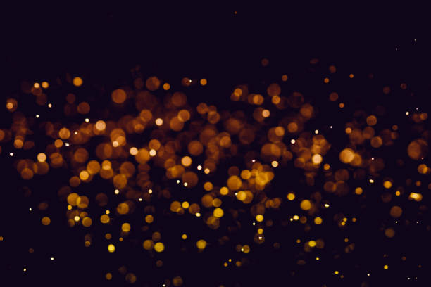 istock Christmas blur bokeh background texture abstract light glittering stars on bokeh. glitter vintage lights background 956297696