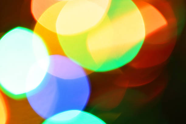 istock Colorful christmas lights 95629818