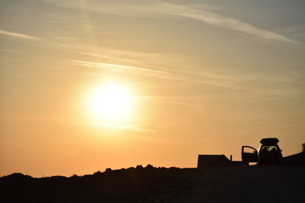 istock Idyllic rural landscape in golden light 956301324