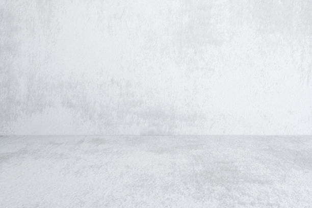 istock Empty gray cement room, background, banner, interior design, product display montage, mock up background 956302168