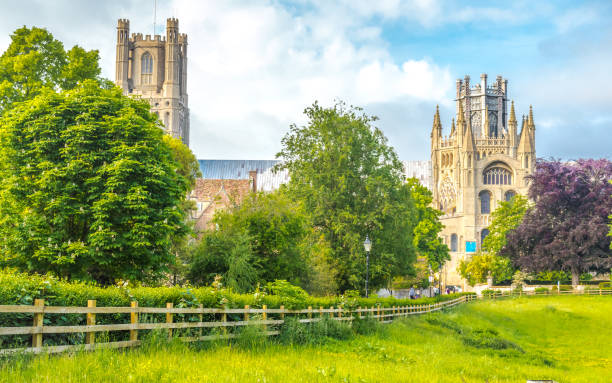 istock ly Cathedral from Cherry Hill Park in Ely, Cambridgeshire, Norfolk, UK 956306314