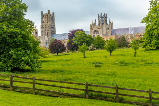 istock ly Cathedral from Cherry Hill Park in Ely, Cambridgeshire, Norfolk, UK 956306318