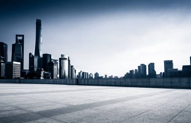 istock Shanghai skyline in sunny day, China 956311742