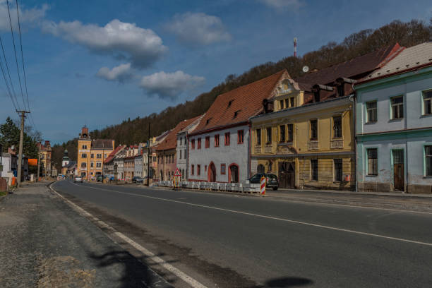 istock Horni Slavkov town with square and main street 956313138