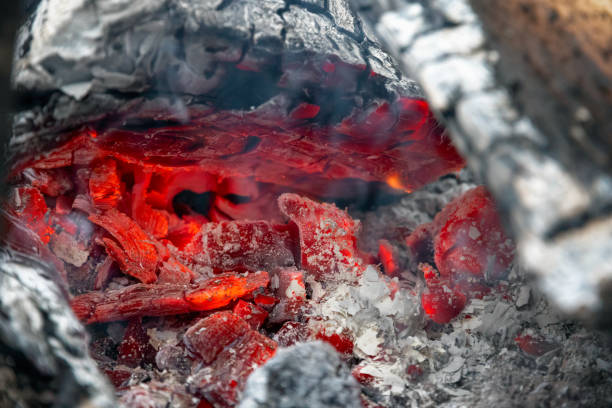 istock Smoldering embers of burning wood 956321512