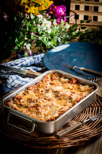 istock Homemade lasagne bolognese 956321886