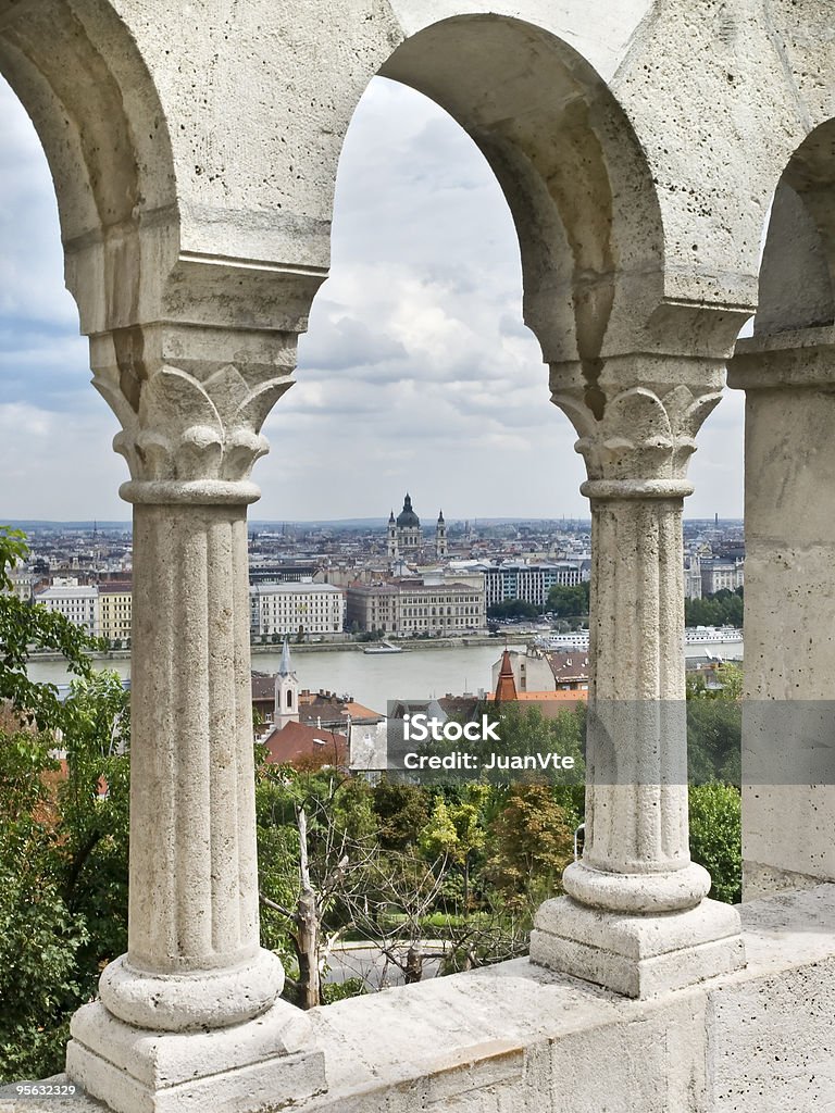 Budapest desde el castillo - Foto de stock de Aire libre libre de derechos