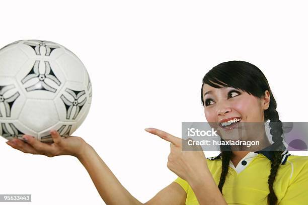 Soccer Fan Stock Photo - Download Image Now - Adolescence, Adult, Beautiful Woman