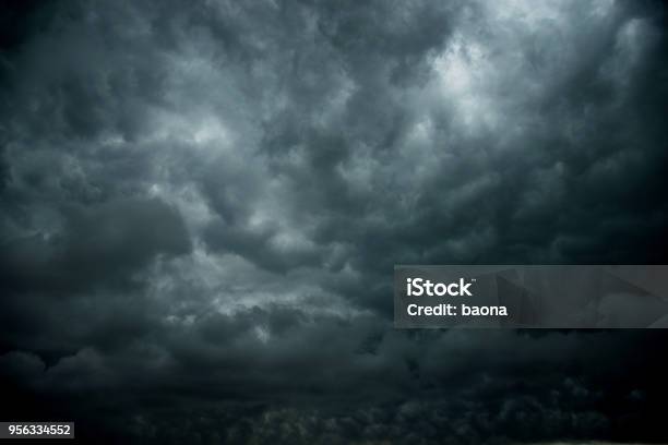 Stormy Clouds For Background Stock Photo - Download Image Now - Sky, Cumulonimbus, Storm Cloud