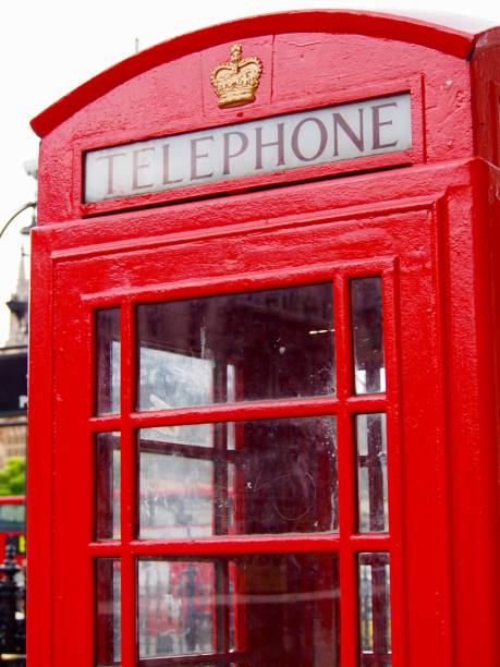 istock Red Telephone Box in London 956337018