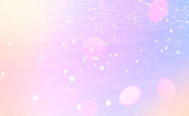 istock Magic glowing background with rainbow mesh. Fantasy unicorn  gradient backdrop  with fairy sparkles, blurs, glittering lights and  stars