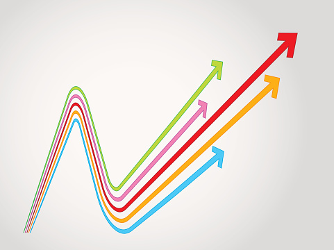 Development Arrows Stock Illustration - Download Image Now - Almanac ...
