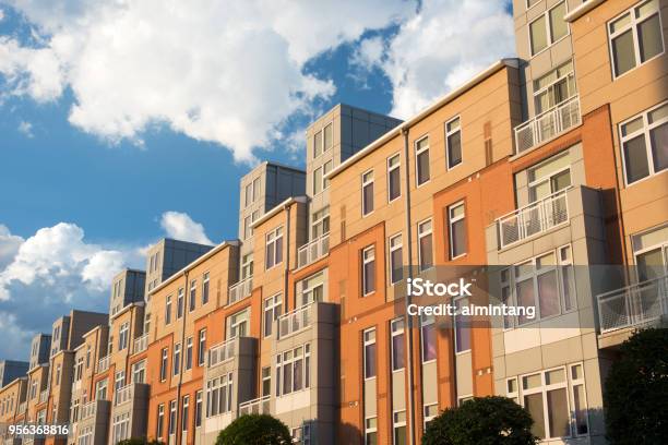Modern Apartment Building In Providence Stock Photo - Download Image Now - Apartment, Building Exterior, USA