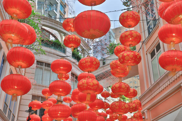 istock Lee Tung Avenue at night wan chai 956378902