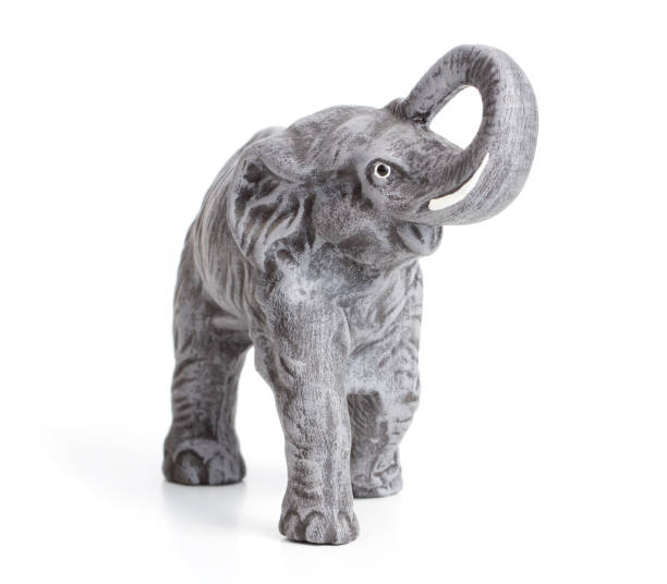 istock gray figurine of an elephant 1 956379014
