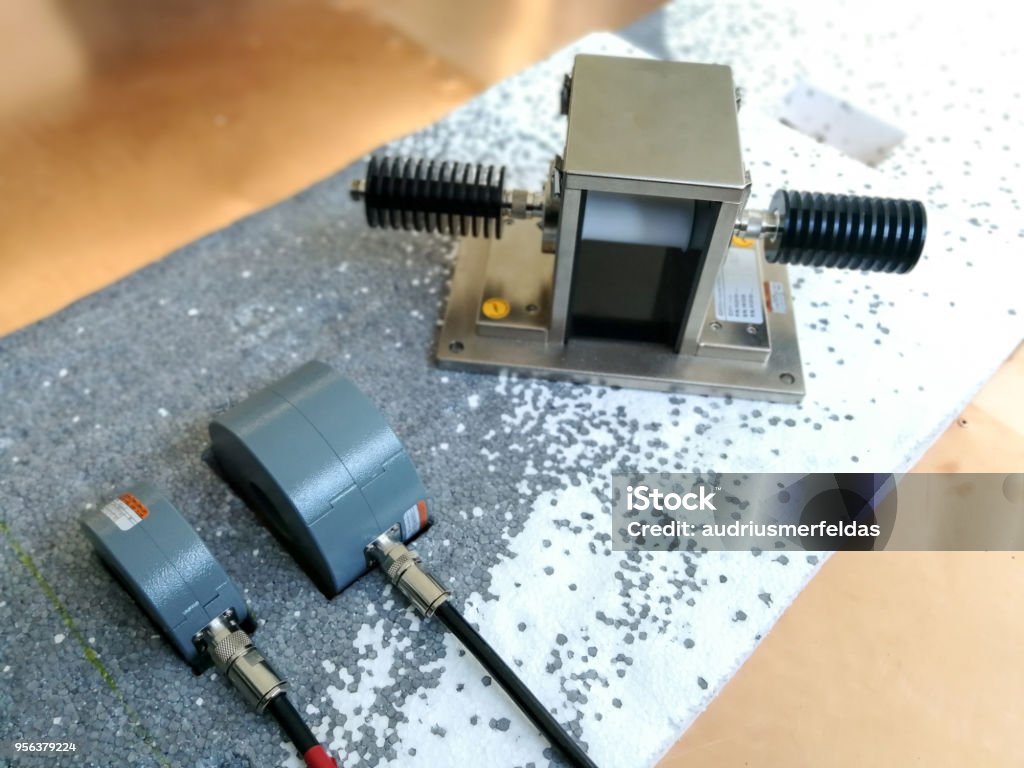 Bulk Current Injection Testing Bulk Current Injection Emc Test Equipment Close Up Stock Photo ...