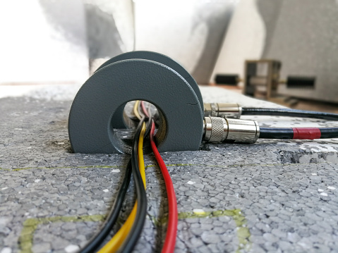 Bulk Current Injection Testing Bulk Current Injection Emc Test Equipment Close Up Stock Photo ...