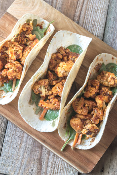istock Tacos with spicy cauliflower 956387582