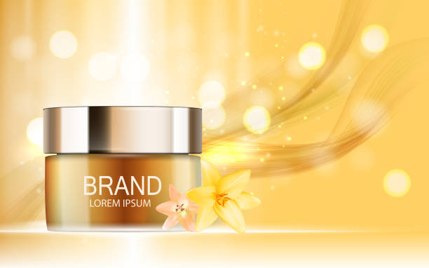 istock Design Cosmetics Product  Template for Ads or Magazine Background. 3D Realistic Vector Iillustratio 956390150