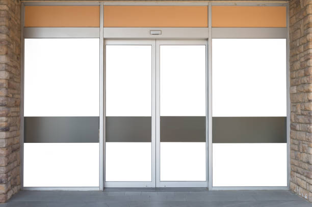 istock Shop Boutique Store Front with Big Window and Place for Name 956391188