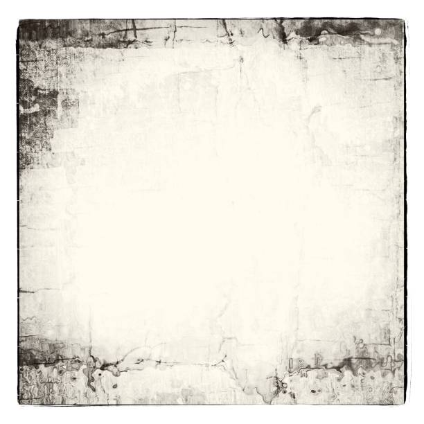 istock Grunge black and white abstract cracked wall texture background. 956393204