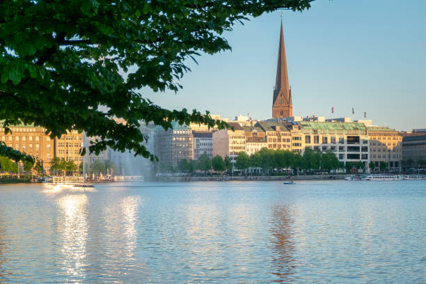istock Alster lake - Hamburg, Germany 956397840