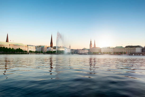 istock Alster lake - Hamburg, Germany 956397862