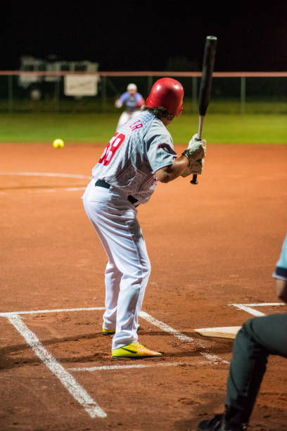 istock Softball Hitter Waiting for the Ball 956411516