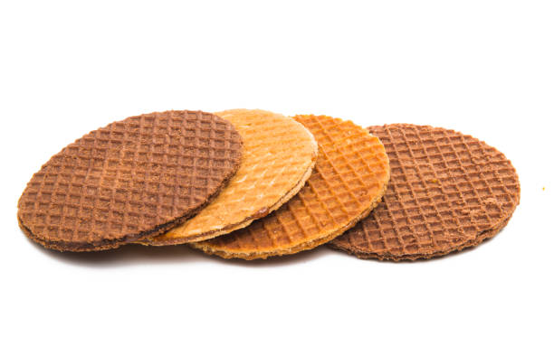 istock wafers with caramel isolated 956416434