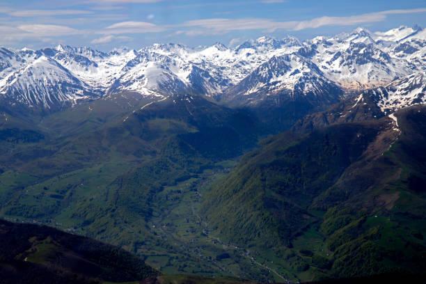 istock Pic du Midi and Pyrenees seen from plane 956417436