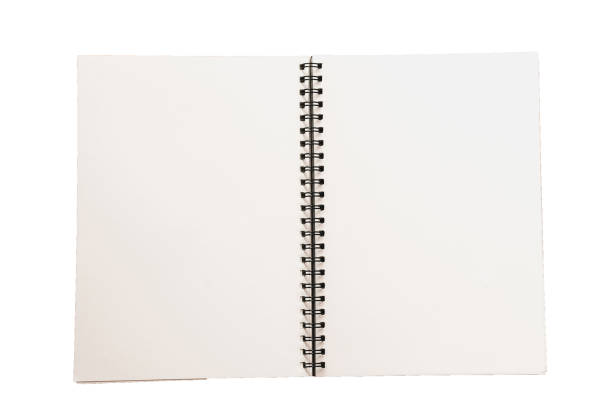 istock Isolated Paper notebook for memo message with clipping path on white background 956432152