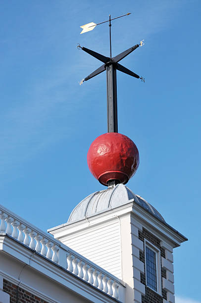 le royal observatory, le ballon, greenwich, - royal observatory photos et images de collection