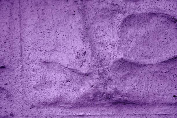 istock Ultra purple cement grunge wall texture, stone background for web site or mobile devices 956435392