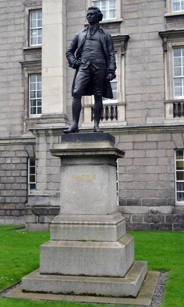 istock Statue of Edmund Burke at Trinity College 956436432