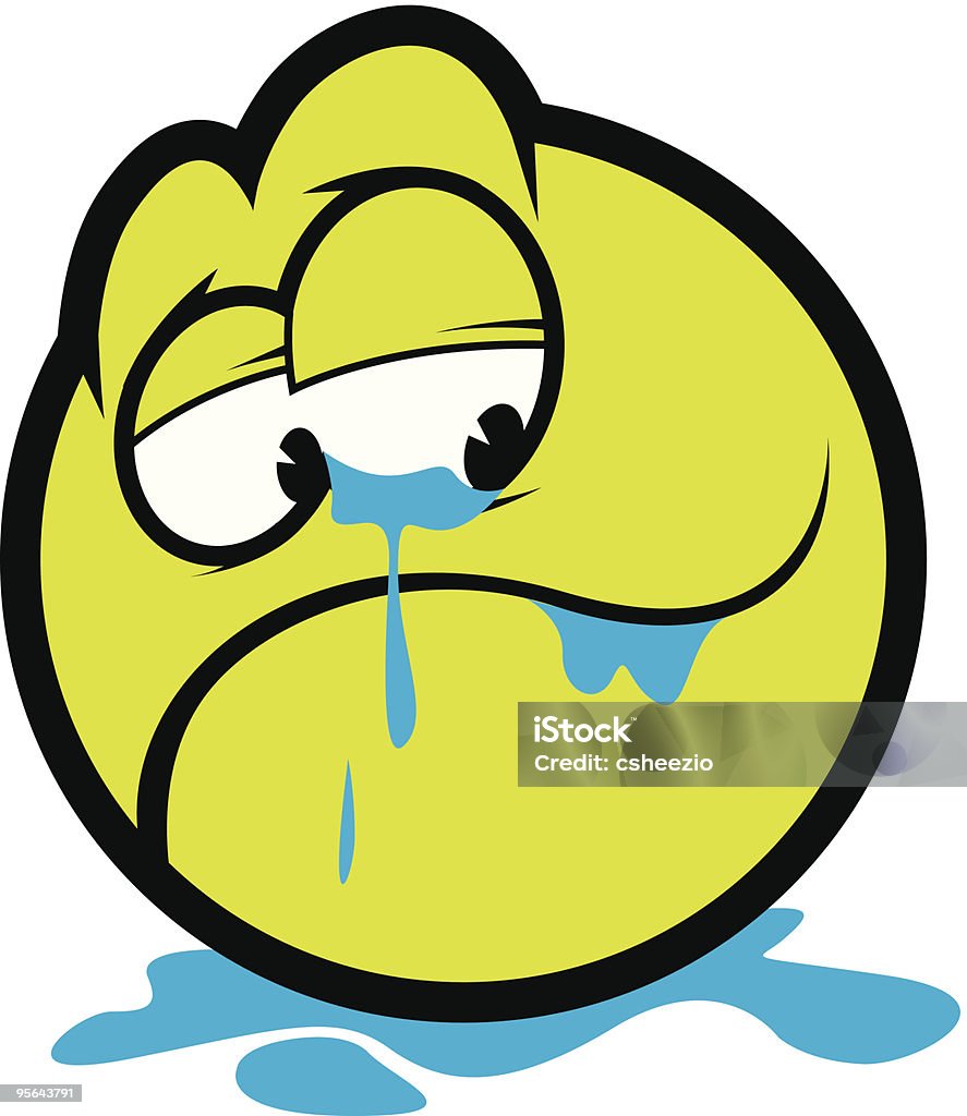 Pleurer - clipart vectoriel de Vectoriel libre de droits